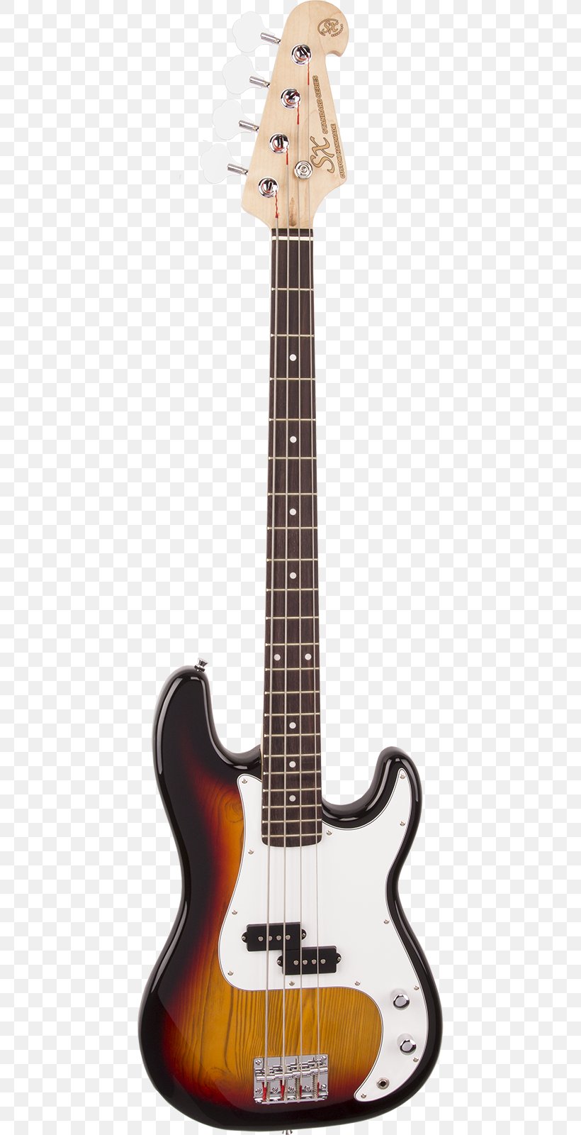 Fender Precision Bass Bass Guitar Fender Musical Instruments Corporation Fingerboard Sunburst, PNG, 680x1600px, Watercolor, Cartoon, Flower, Frame, Heart Download Free