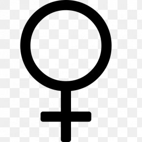 Symbol - Gender Symbol Sign Venus Transgender PNG
