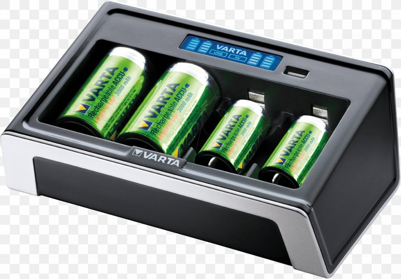 Battery Charger Rechargeable Battery Electric Battery VARTA Liquid-crystal Display, PNG, 1558x1086px, Battery Charger, Aa Battery, Aaa Battery, Battery Pack, Display Device Download Free