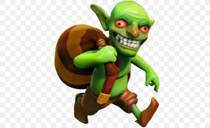 Clash Of Clans Clash Royale Goblin Wikia Desktop Wallpaper, PNG, 500x500px, Clash Of Clans, Action Figure, Barbarian, Character, Clash Royale Download Free
