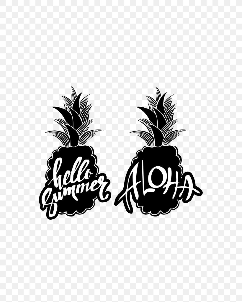 Pineapple Silhouette Fruit Clip Art, PNG, 725x1024px, Pineapple, Auglis, Black And White, Brand, Food Download Free