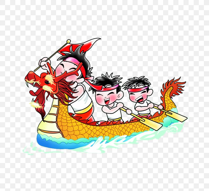 Zongzi Bateau-dragon Dragon Boat Festival U7aefu5348, PNG, 750x750px, Zongzi, Art, Bateaudragon, Cartoon, Chinese Dragon Download Free