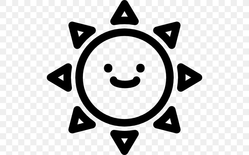 Symbol, PNG, 512x512px, Symbol, Black And White, Happiness, Smile, Smiley Download Free