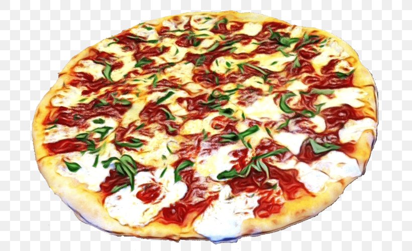 Dish Pizza Food Cuisine Pizza Cheese, PNG, 713x500px, Watercolor, Californiastyle Pizza, Cuisine, Dish, Fast Food Download Free