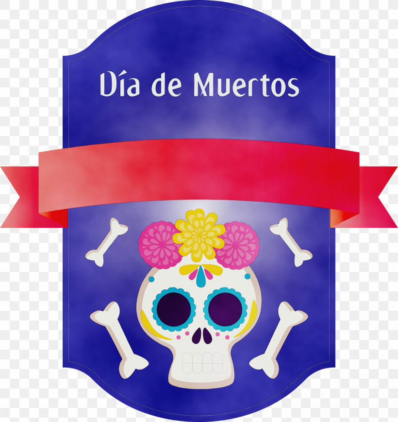 Font Purple Meter, PNG, 2829x3000px, Day Of The Dead, D%c3%ada De Muertos, Meter, Mexico, Paint Download Free