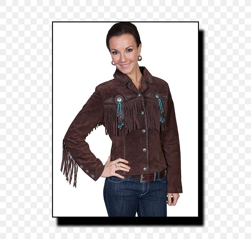 Suede Fringe Leather Jacket Coat, PNG, 600x780px, Suede, Bead, Buckskins, Button, Clothing Download Free