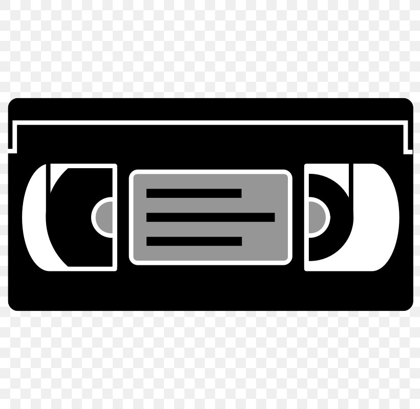 VHS Compact Cassette VCRs Magnetic Tape, PNG, 800x800px, Vhs, Brand, Compact Cassette, Logo, Magnetic Tape Download Free