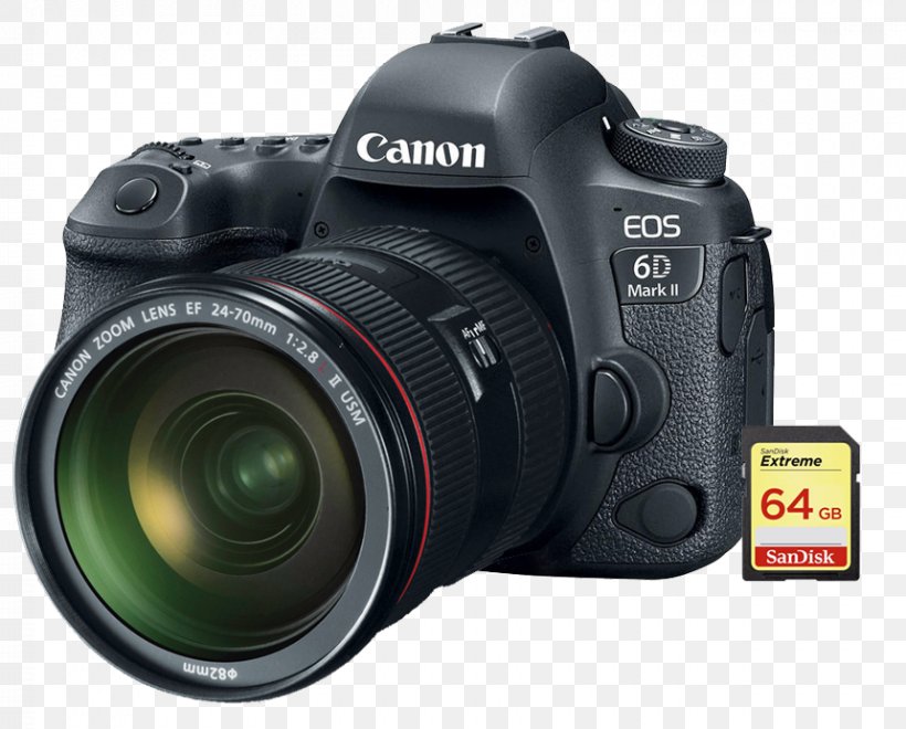 Canon EOS 6D Full-frame Digital SLR Camera Canon EF 24–105mm Lens, PNG, 860x693px, Canon Eos 6d, Battery Grip, Camera, Camera Accessory, Camera Lens Download Free