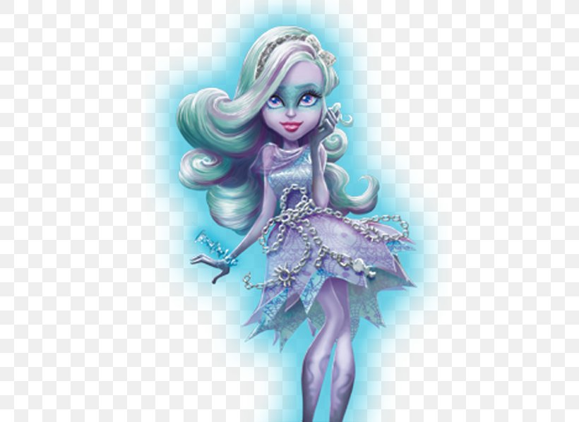 Monster High: Haunted Boogeyman Monster High Haunted Getting Ghostly Twyla Doll, PNG, 450x598px, Watercolor, Cartoon, Flower, Frame, Heart Download Free