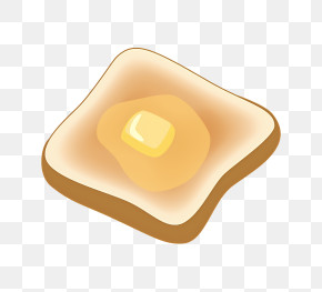 Toast - Toast With Butter PNG