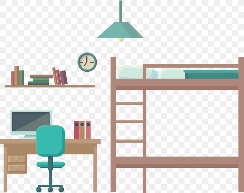 Bedroom Scene Graph, PNG, 1494x1187px, Bedroom, Bed, Bookcase, Chair, Dwg Download Free