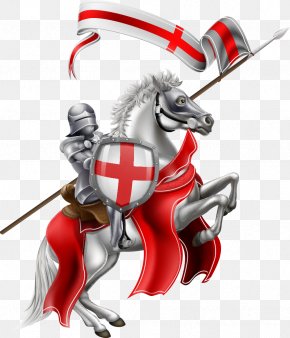Horse - Middle Ages Horse Knight Jousting Lance PNG