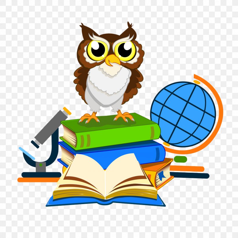 Owl Illustration, PNG, 1024x1024px, Owl, Beak, Bird, Bird Of Prey, Cartoon Download Free
