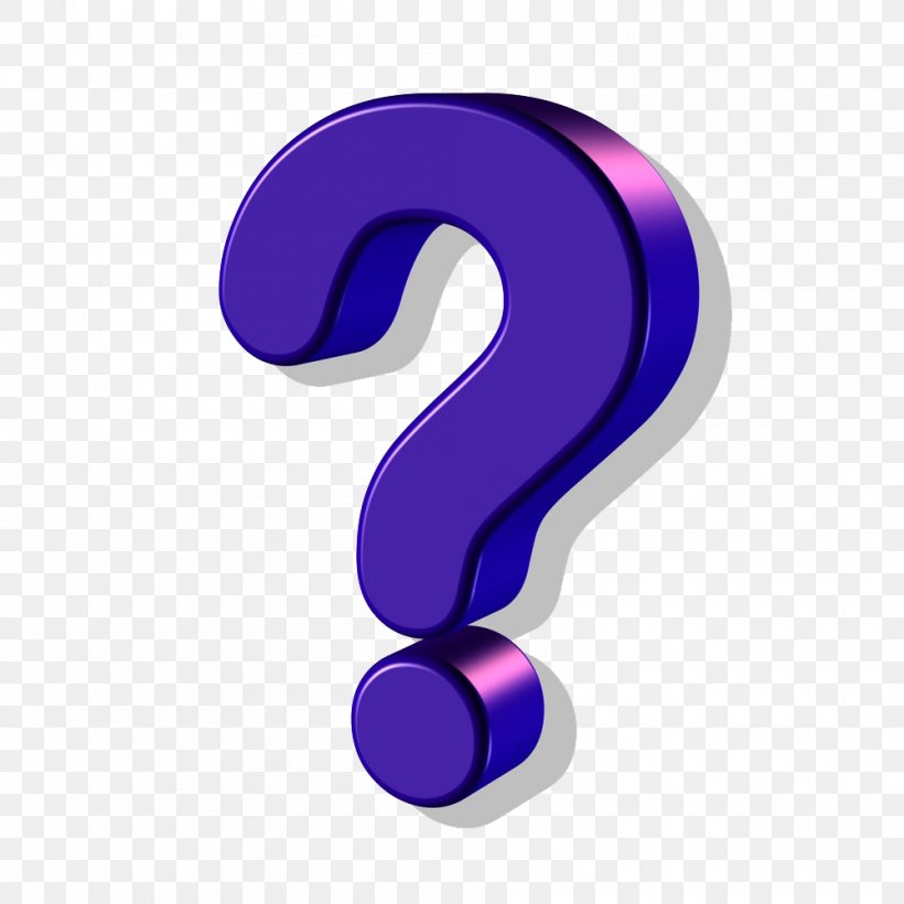 Question Mark Three-dimensional Space Illustration, PNG, 1000x1000px, Question Mark, Electric Blue, Information, Magenta, Pixabay Download Free