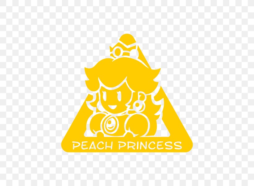 Super Mario Bros. Princess Peach Sticker Brand, PNG, 570x600px, Mario Bros, Adhesive, Area, Brand, Die Download Free