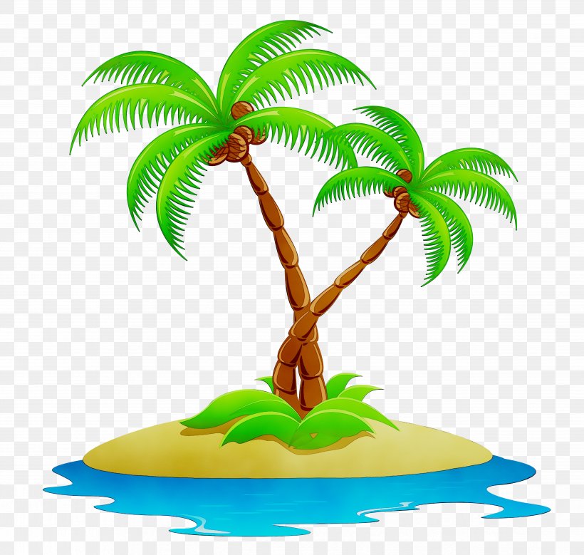 Clip Art Vector Graphics Openclipart Free Content Image, PNG, 4962x4716px, Island, Arecales, Coconut, Green, Houseplant Download Free
