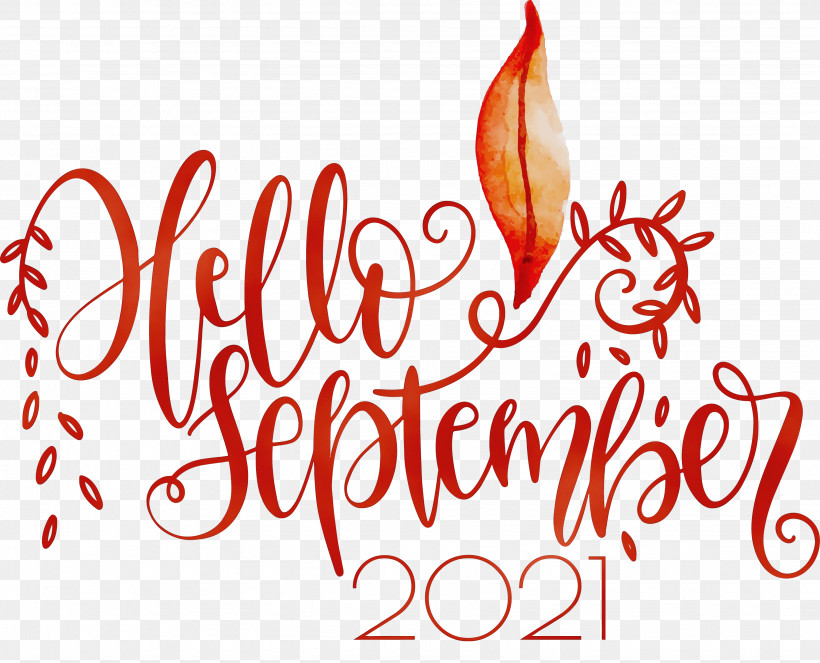 September Welcome August Drawing August, PNG, 3065x2481px, Hello September, August, Drawing, Logo, Paint Download Free