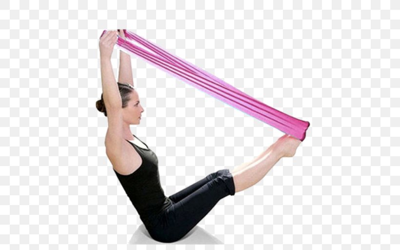 Pilates Exercise Bands Stretching Physical Fitness, PNG, 512x512px, Pilates, Abdomen, Aerobics, Arm, Balance Board Download Free