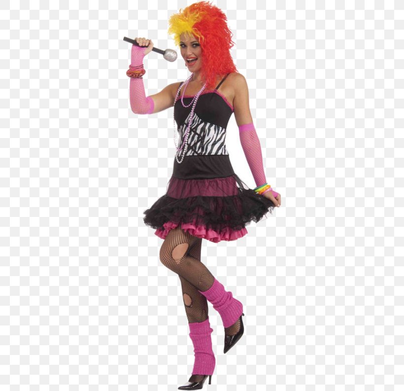 1980s Costume Party Dress Clothing, PNG, 500x793px, Costume Party, Clothing, Costume, Cyndi Lauper, Dance Dresses Skirts Costumes Download Free