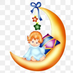 Cute Moon - Clip Art Image Koala Infant Christmas Card PNG