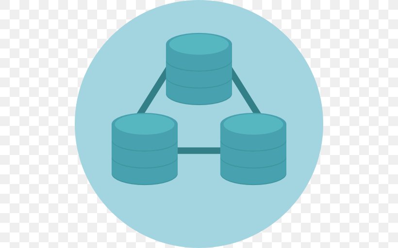 Database Computer Servers, PNG, 512x512px, Database, Aqua, Computer Servers, Cylinder, Data Download Free