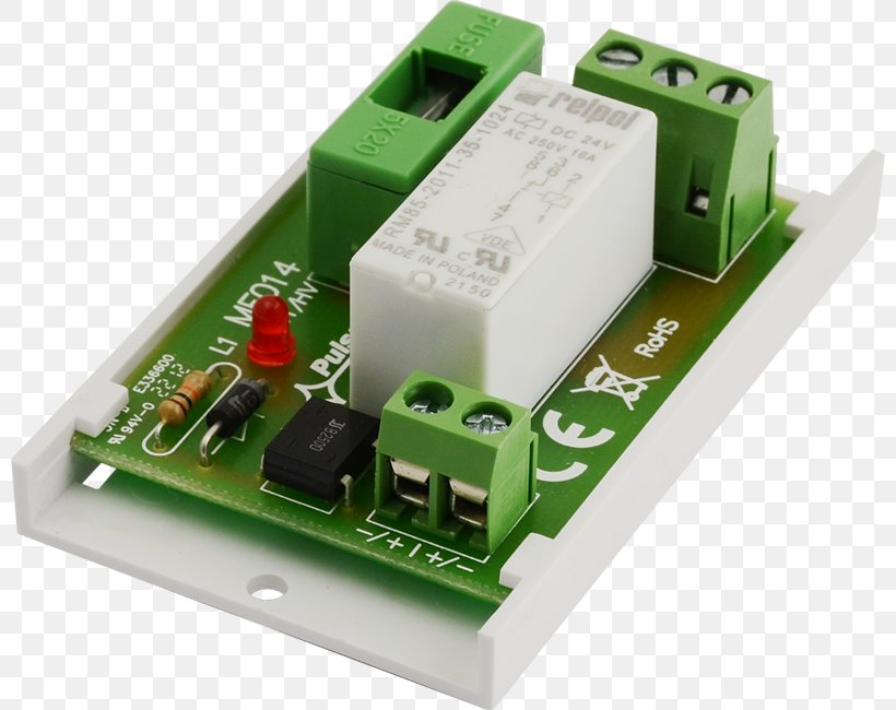 Electronic Component Relay Electrical Network Power Converters Electronics, PNG, 800x650px, Electronic Component, Acdc Receiver Design, Adapter, Circuit Component, Desktop Computers Download Free