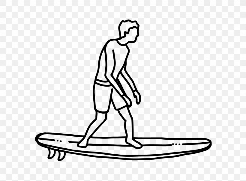 Surfing Snowboarding Surfboard Shortboard Boardsport, PNG, 2000x1475px, Surfing, Area, Arm, Black, Black And White Download Free