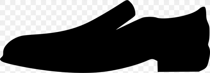 Dress Shoe Sneakers High-heeled Shoe Clip Art, PNG, 980x344px, Shoe, Black, Black And White, Clothing, Dress Shoe Download Free