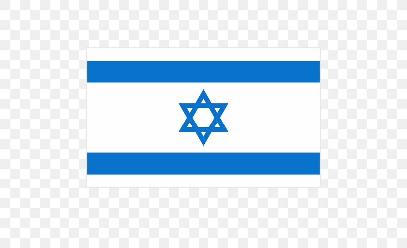 Flag Of Israel Flag Of The United States, PNG, 500x500px, Israel, Abziehtattoo, Area, Blue, Brand Download Free