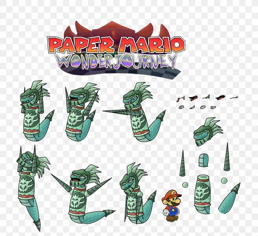Super Paper Mario Wii Paper Mario: Sticker Star, PNG, 1200x1100px, Paper Mario, Boss, Bowser, Fangame, Fictional Character Download Free