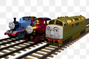 Train - Thomas Rail Transport Gordon Train Art PNG