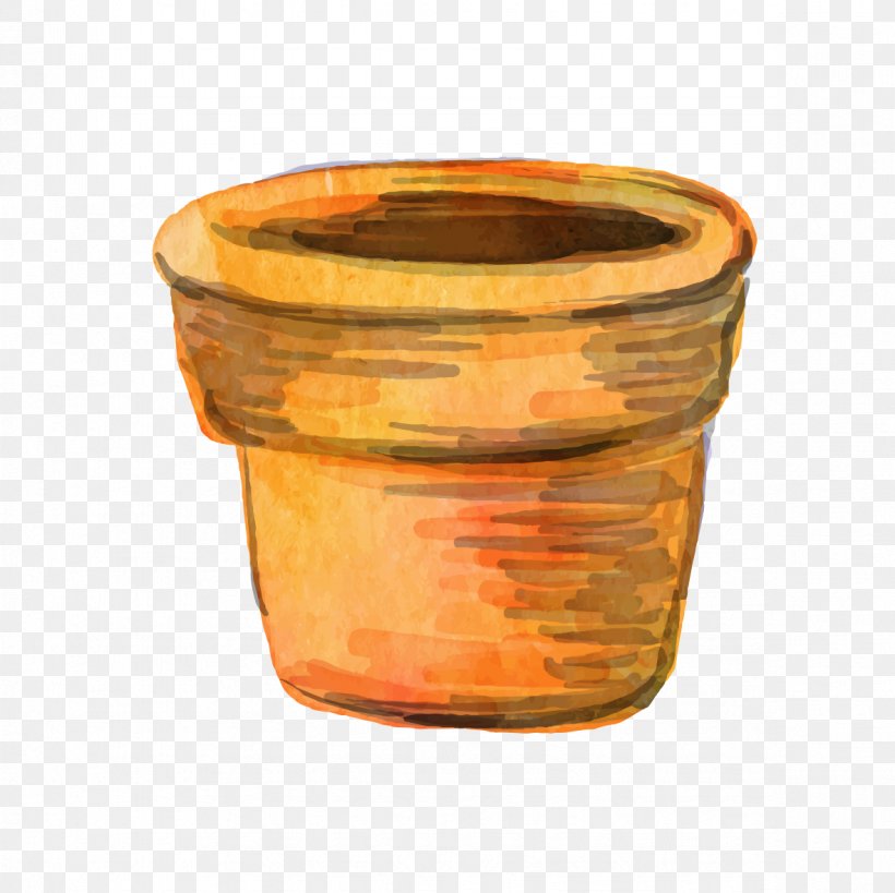 Flowerpot, PNG, 1181x1181px, Flowerpot, Ceramic, Crock, Orange, Pottery Download Free