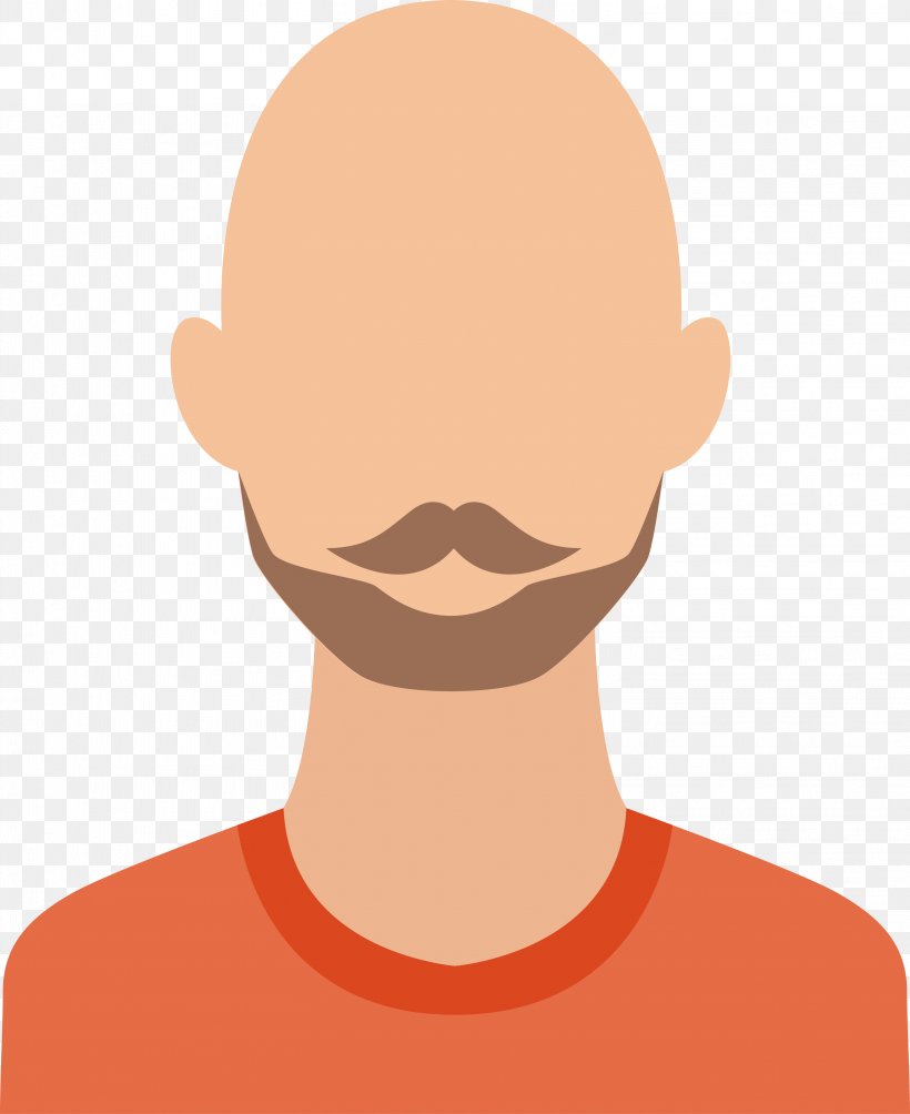 Hair Loss Moustache Man, PNG, 3016x3696px, Hair Loss, Botak, Cartoon, Cheek, Chin Download Free