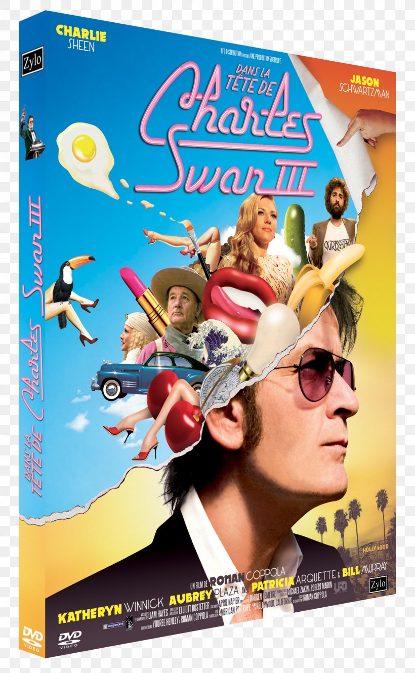 Roman Coppola A Glimpse Inside The Mind Of Charles Swan III Film Comedy, PNG, 1341x2176px, 2013, Roman Coppola, Advertising, Charlie Sheen, Comedy Download Free