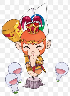 Little Monkey - Cartoon Drawing Illustration PNG