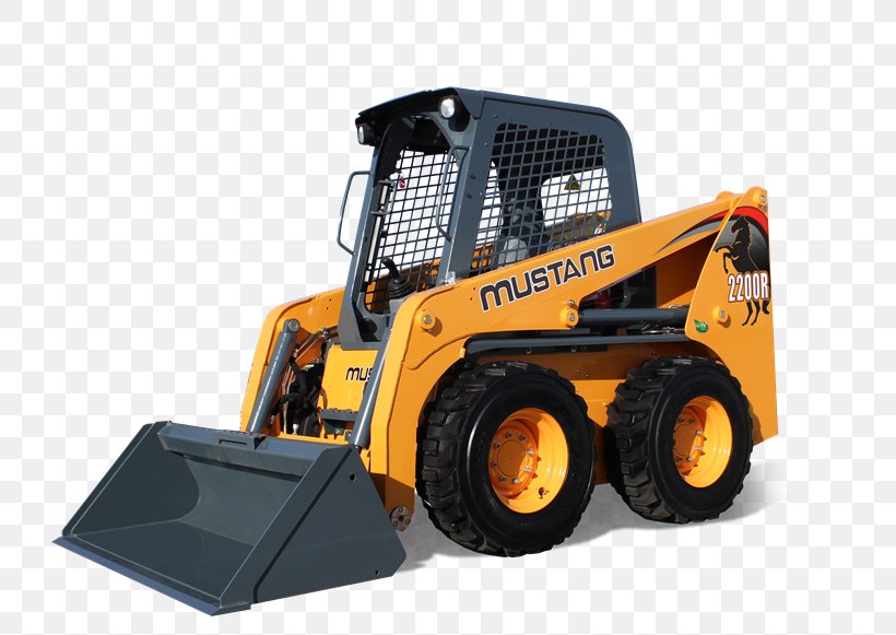 Ford Mustang Skid-steer Loader Heavy Machinery Gehl Company, PNG, 800x581px, Ford Mustang, Architectural Engineering, Bulldozer, Compact Excavator, Construction Equipment Download Free