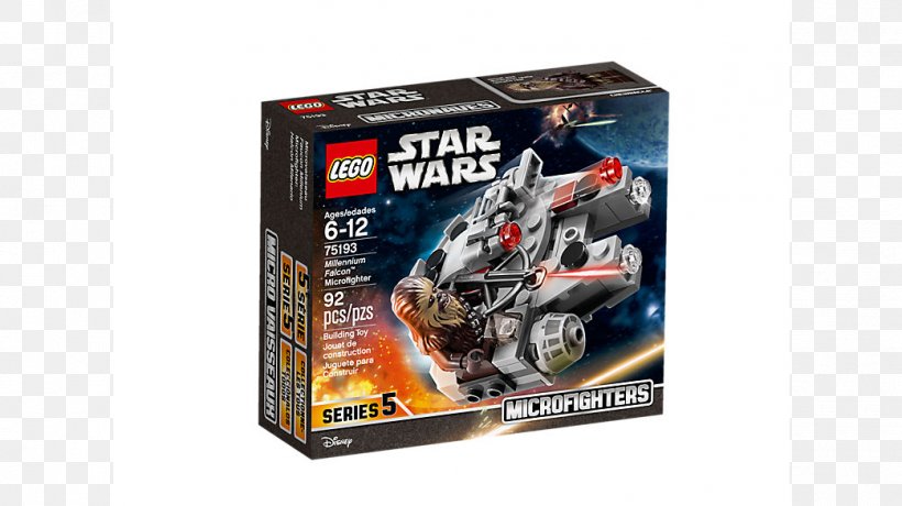 LEGO Star Wars : Microfighters Millennium Falcon Toy, PNG, 1042x585px, Lego Star Wars Microfighters, Construction Set, First Order, Lego, Lego Star Wars Download Free