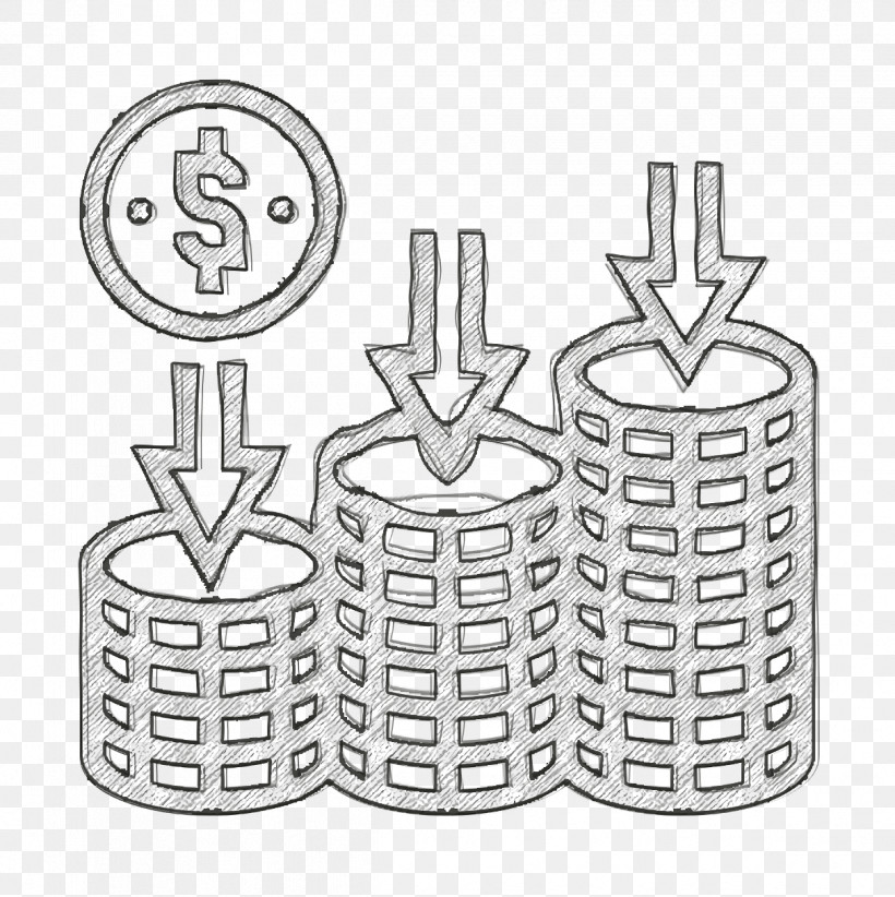 Loss Icon Saving And Investment Icon, PNG, 1212x1216px, Loss Icon, Cylinder, Diagram, Line Art, Saving And Investment Icon Download Free