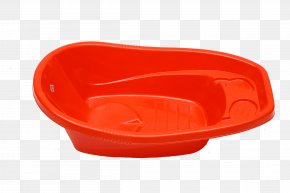 Bath Tub - Plastic RED.M PNG