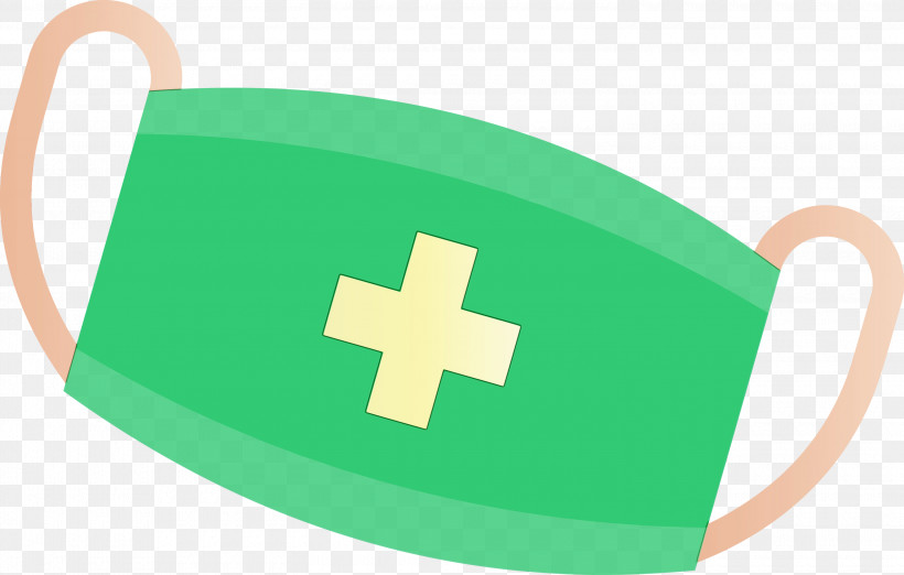 Green Mug Flag Drinkware Symbol, PNG, 3000x1912px, Medical Mask, Cross, Drinkware, Flag, Green Download Free