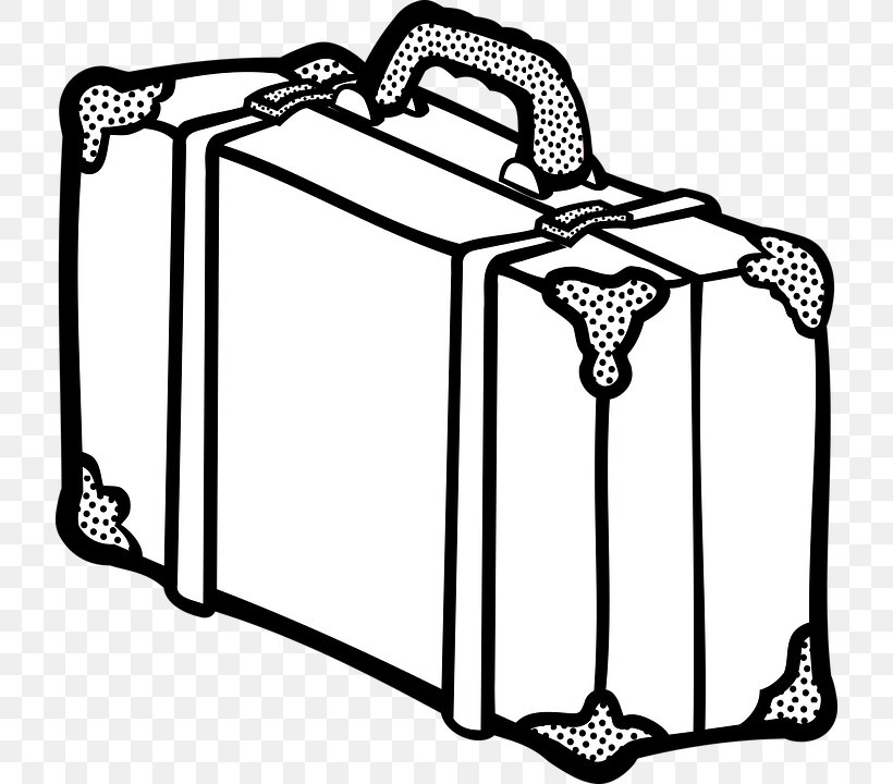 Suitcase Baggage Line Art Clip Art, PNG, 718x720px, Suitcase, Area, Art, Bag, Baggage Download Free