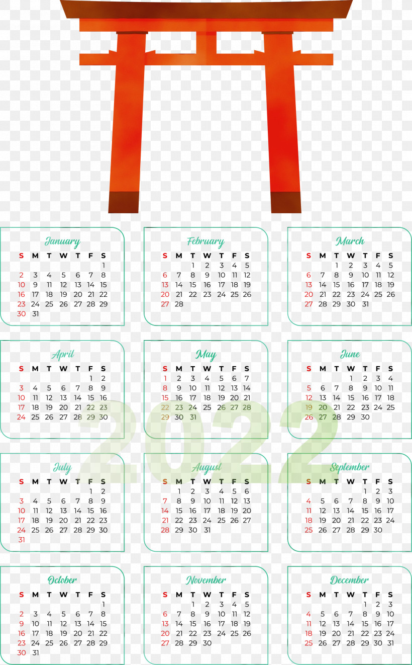 Royalty-free Calendar System Vector, PNG, 1860x3000px, Watercolor, Calendar System, Paint, Royaltyfree, Vector Download Free