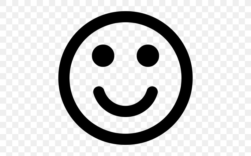 Smiley Emoticon Font Awesome, PNG, 512x512px, Smiley, Black And White, Emoji, Emoticon, Emotion Download Free