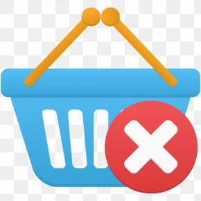 Shopping Basket Remove - Area Text Brand Yellow PNG
