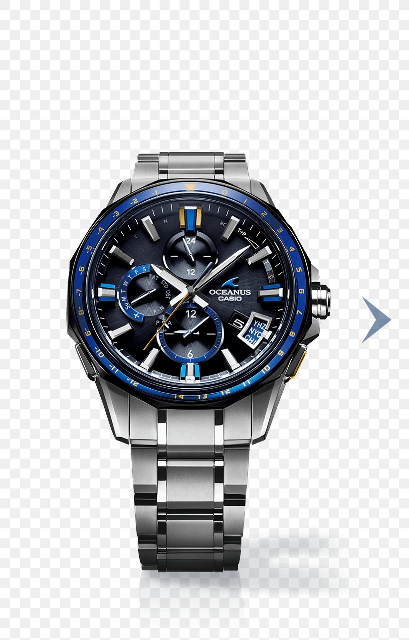 Solar-powered Watch Casio Oceanus Clock, PNG, 750x1284px, Watch, Brand, Casio, Casio Oceanus, Clock Download Free