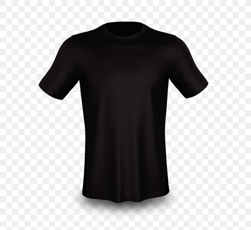 T-shirt Hoodie Clothing Sleeve, PNG, 750x750px, Tshirt, Active Shirt, Black, Champion, Clothing Download Free