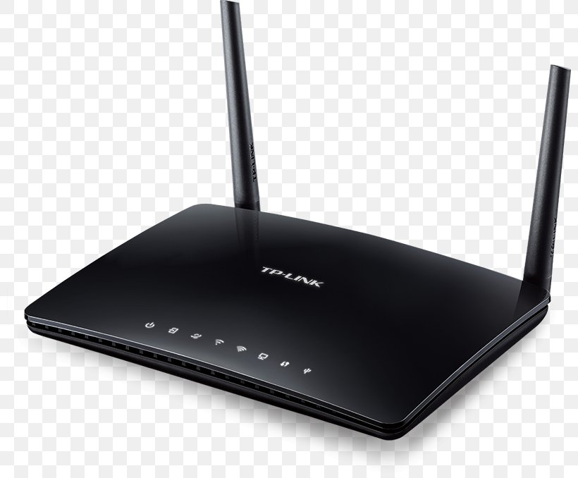Wireless Router TP-LINK Archer D20 Modem, PNG, 800x678px, Router, Data Transfer Rate, Dsl Modem, Electronic Device, Electronics Download Free