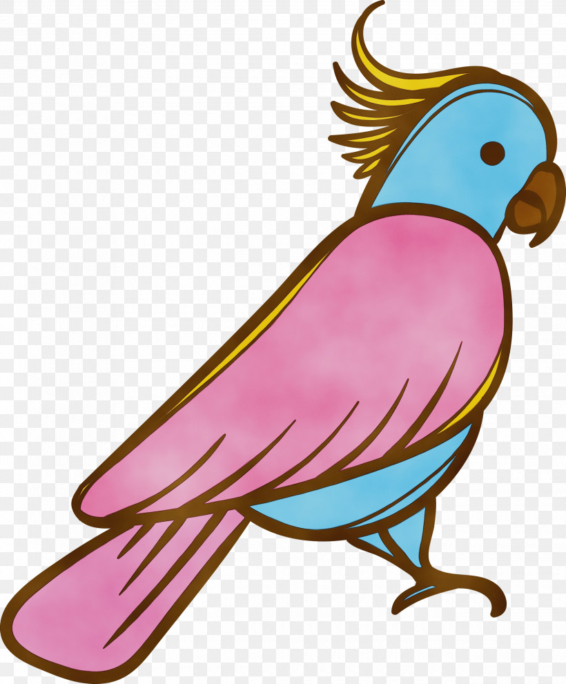 Feather, PNG, 2480x3000px, Cartoon Bird, Beak, Cute Bird, Feather, Macaw Download Free
