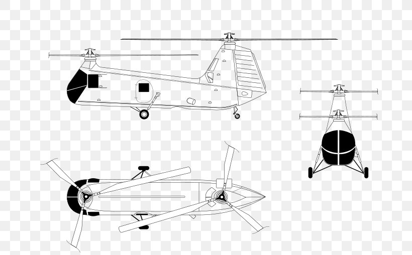 Helicopter Rotor Piasecki HUP Retriever Piasecki H-21 Aircraft, PNG, 700x508px, Helicopter Rotor, Aerospace Engineering, Aircraft, Airplane, Black And White Download Free