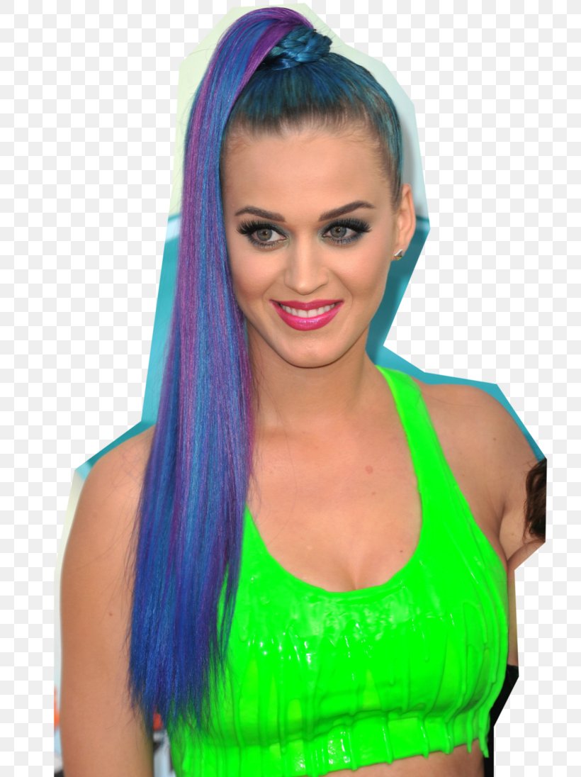 Katy Perry Long Hair Song Capelli Hairstyle, PNG, 729x1096px, Watercolor, Cartoon, Flower, Frame, Heart Download Free